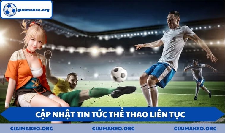 Cập nhật tin tức thể thao liên tục 